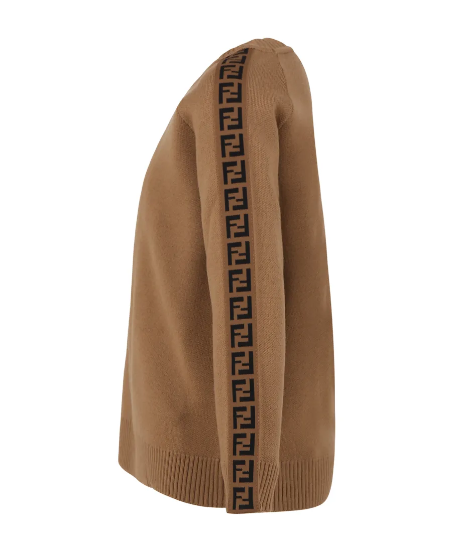 Ff Motif Knitted Jumper
