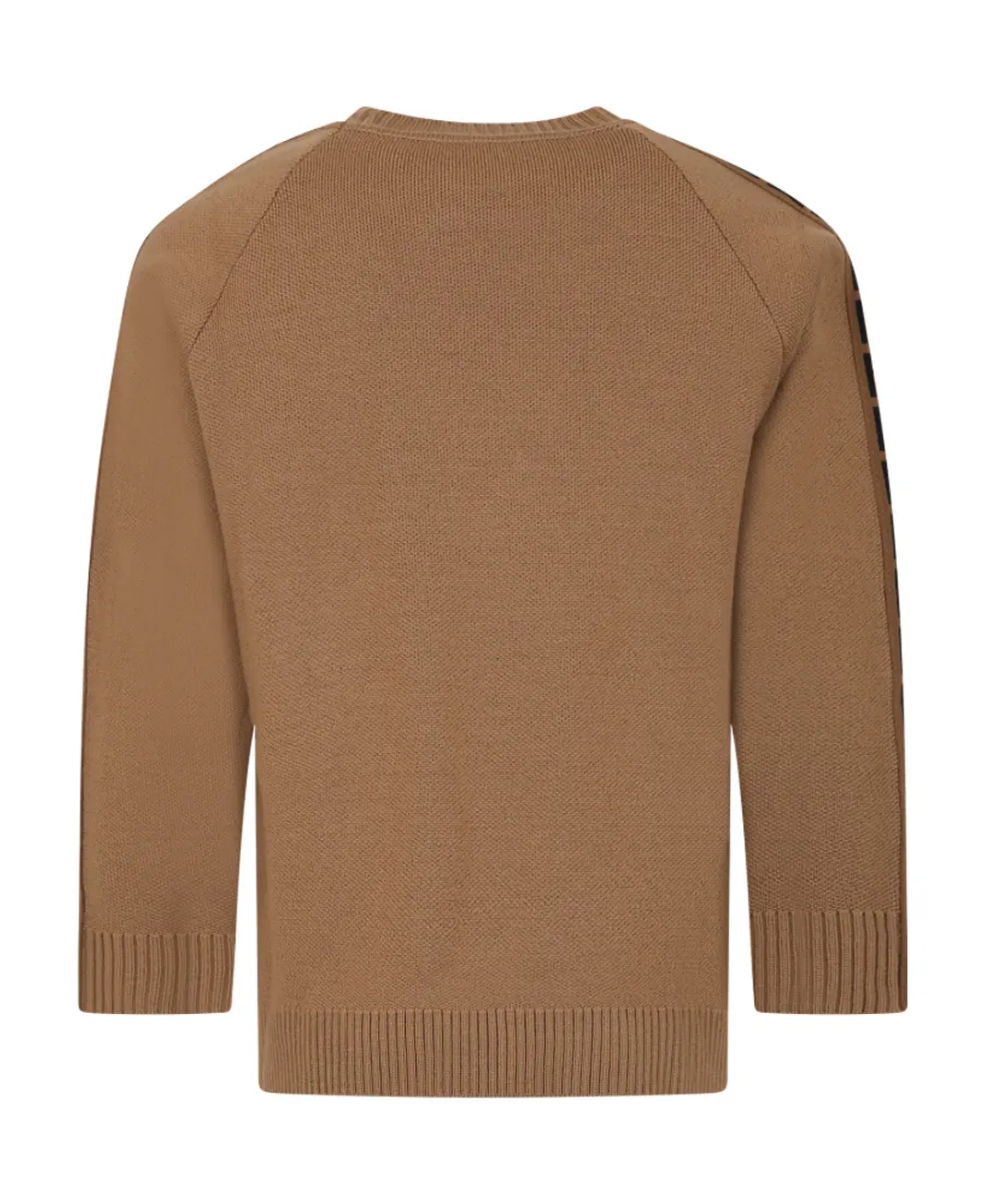 Ff Motif Knitted Jumper