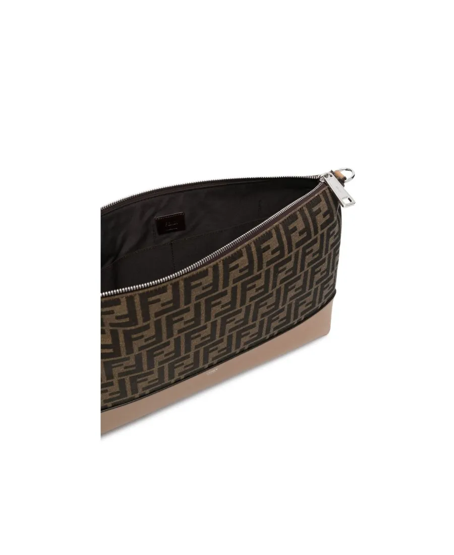 Ff Motif Medium Clutch Bag