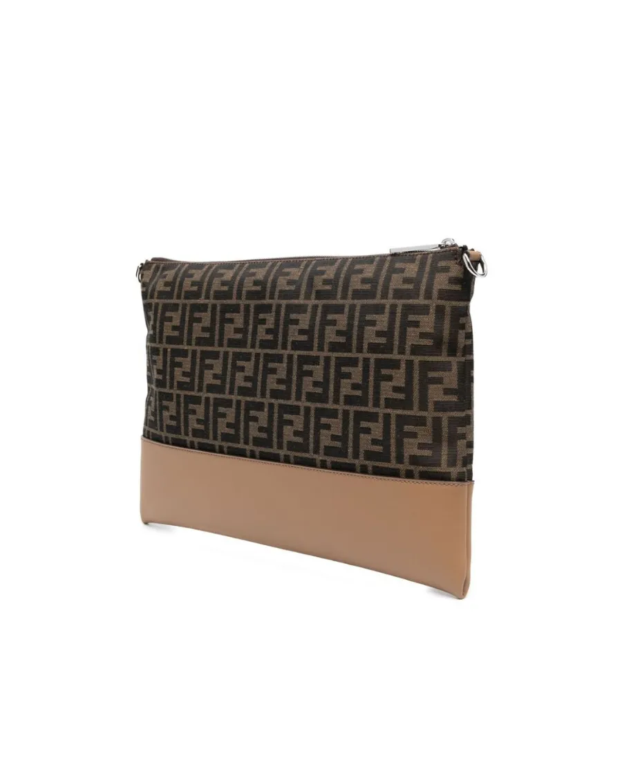 Ff Motif Medium Clutch Bag