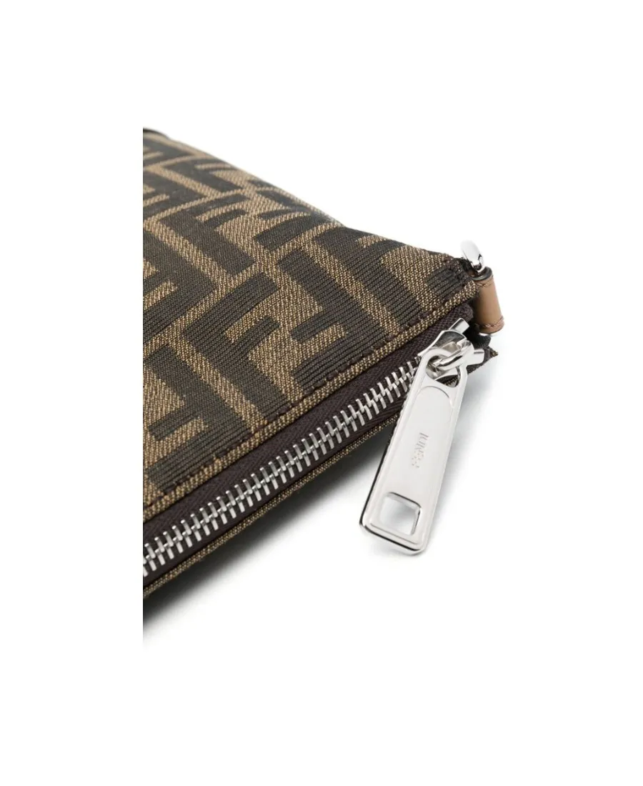 Ff Motif Medium Clutch Bag