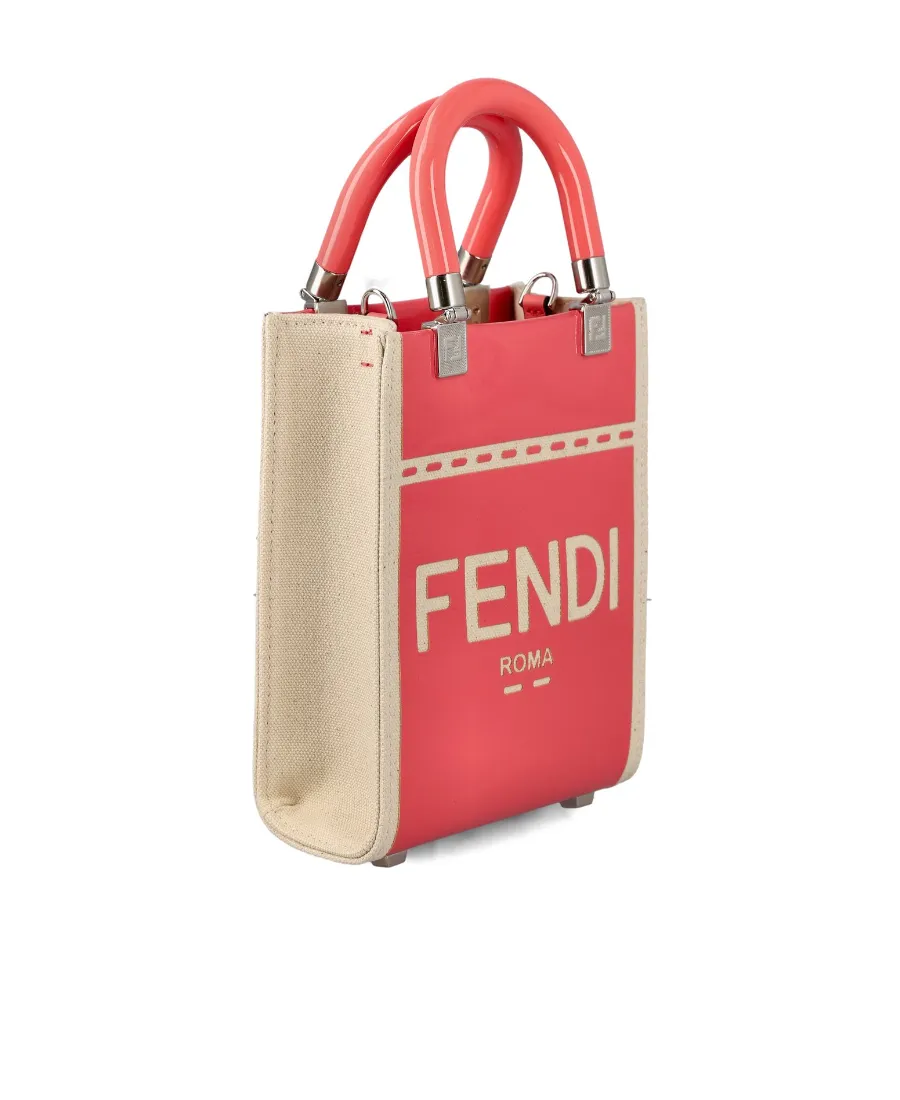 Logo Detailed Sunshine Small Shopper Bag