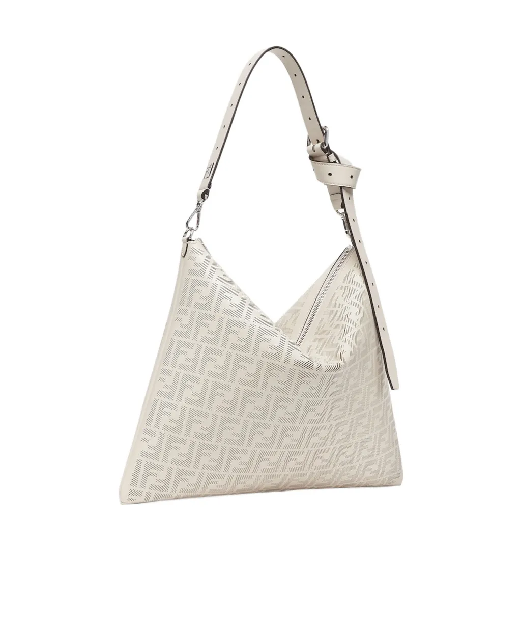 After Ff Zipped Shoulder Bag