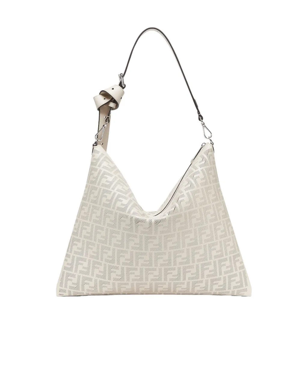 After Ff Zipped Shoulder Bag