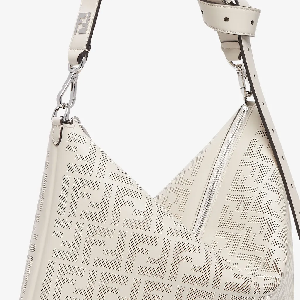 After Ff Zipped Shoulder Bag