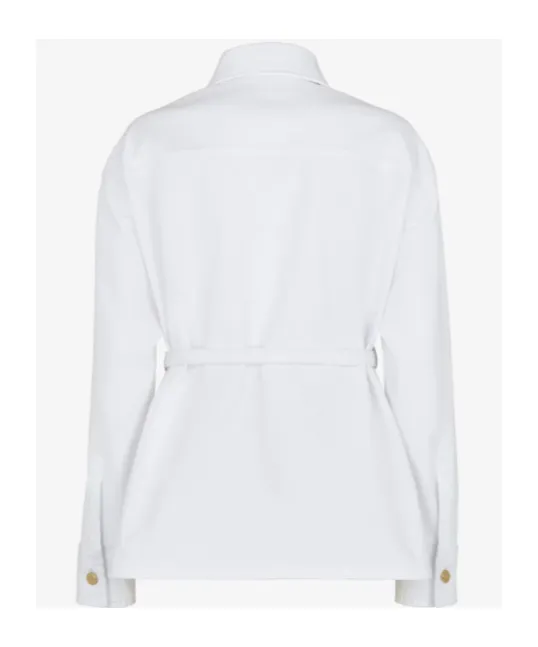 Belted Collared Jacket