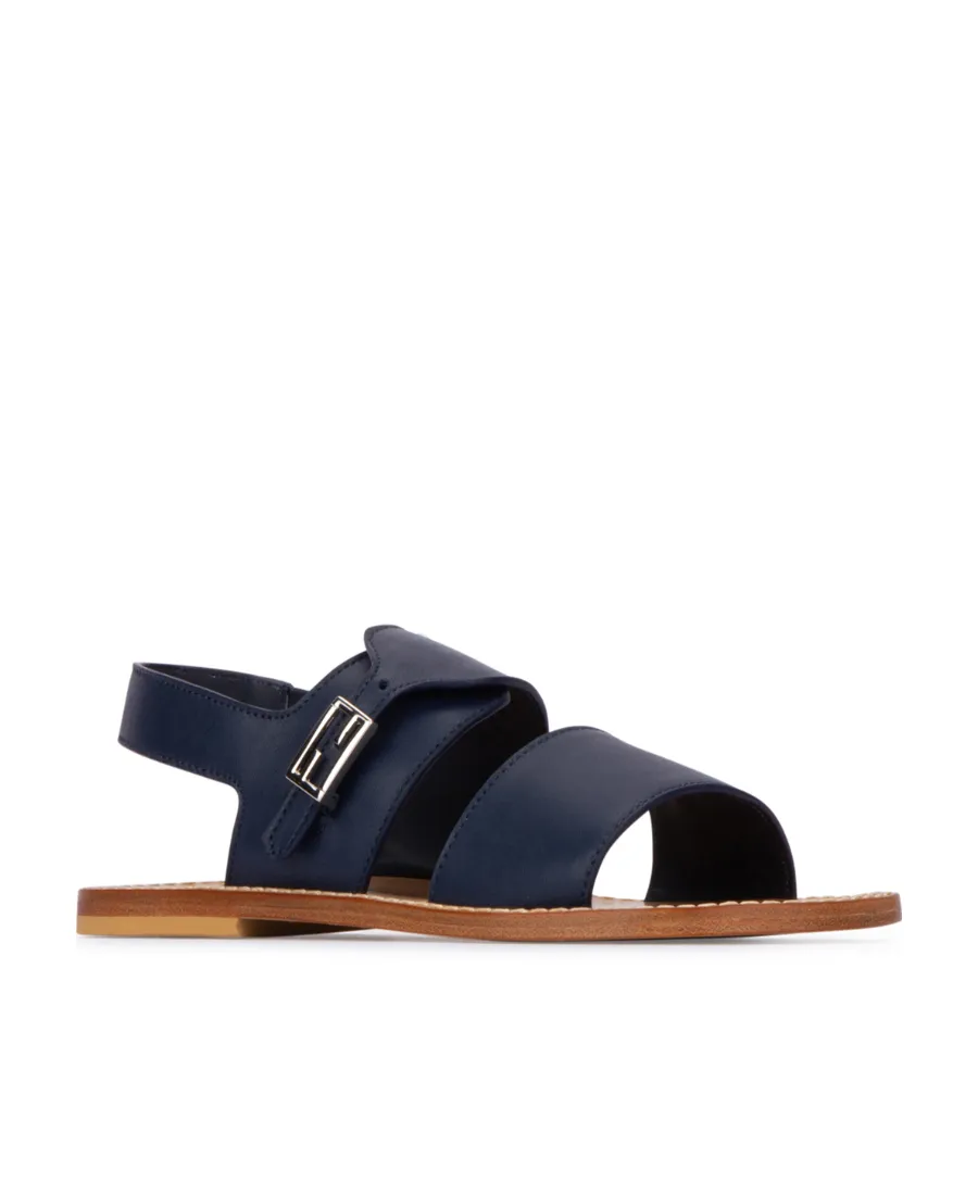 Logo Buckle Sandals