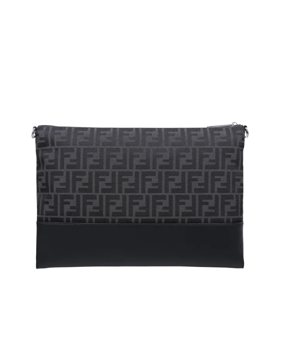 Ff Motif Medium Clutch Bag