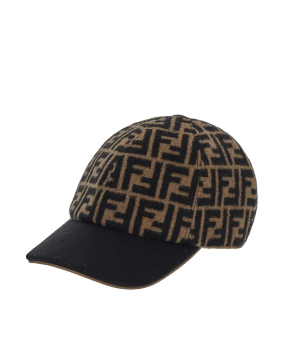 Allover Ff Motif Baseball Cap
