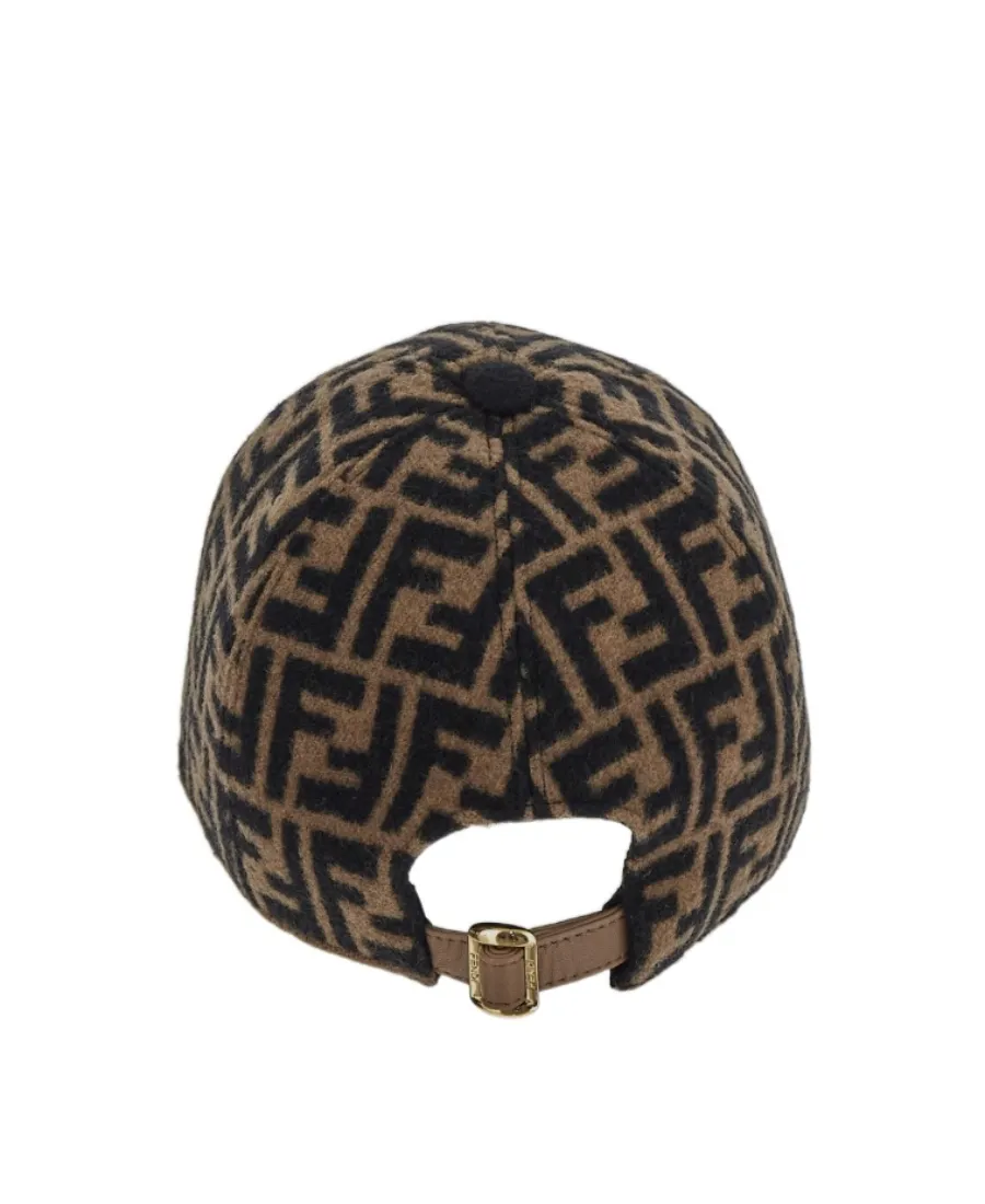 Allover Ff Motif Baseball Cap