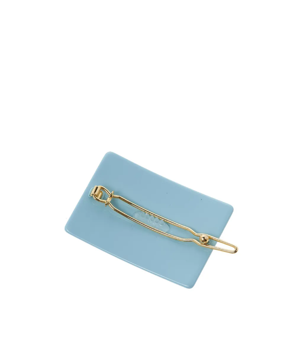 Rectangular Logo Hairpin