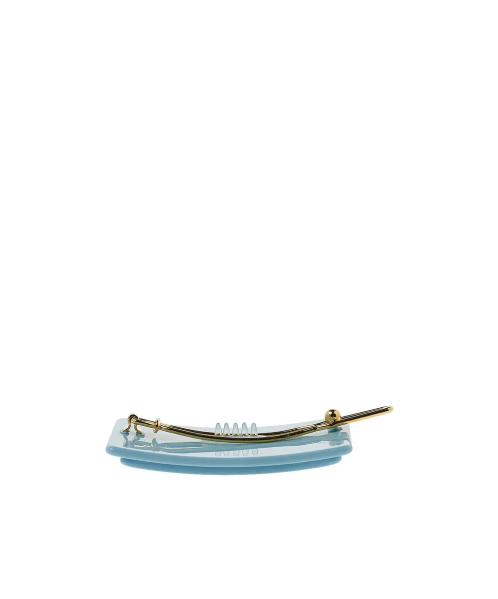 Rectangular Logo Hairpin