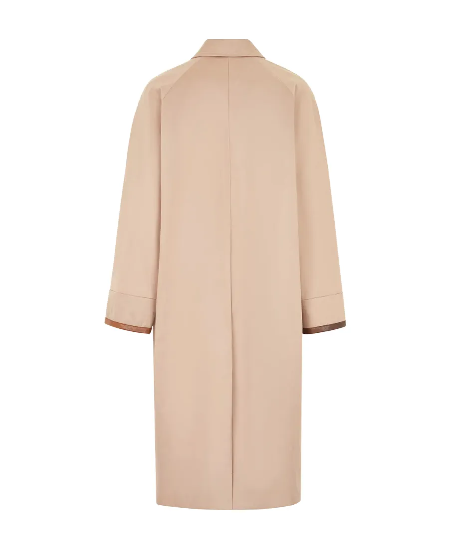 Ff Logo Jacquard Reversible Trench Coat