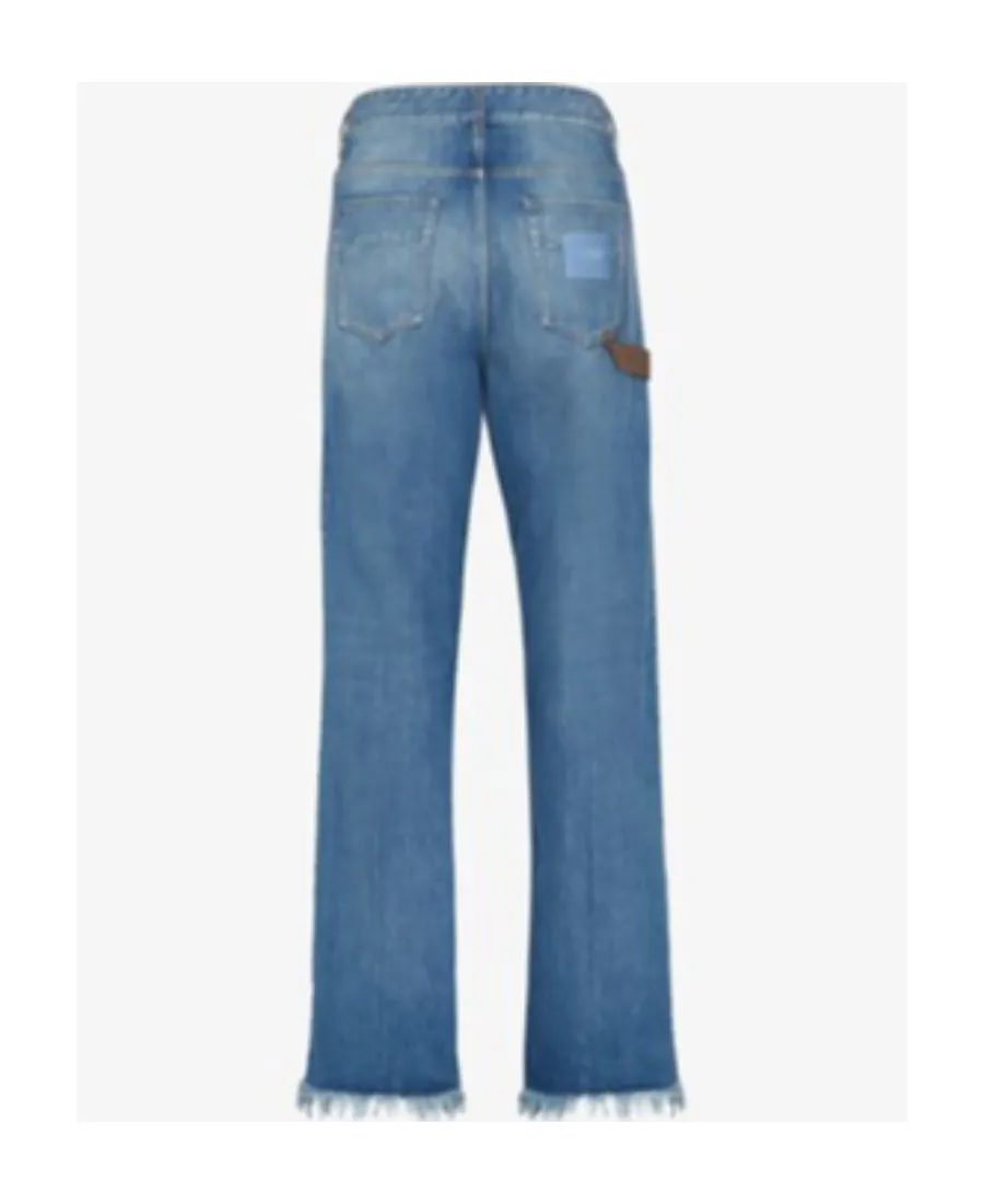 Logo-Patch Denim Jeans