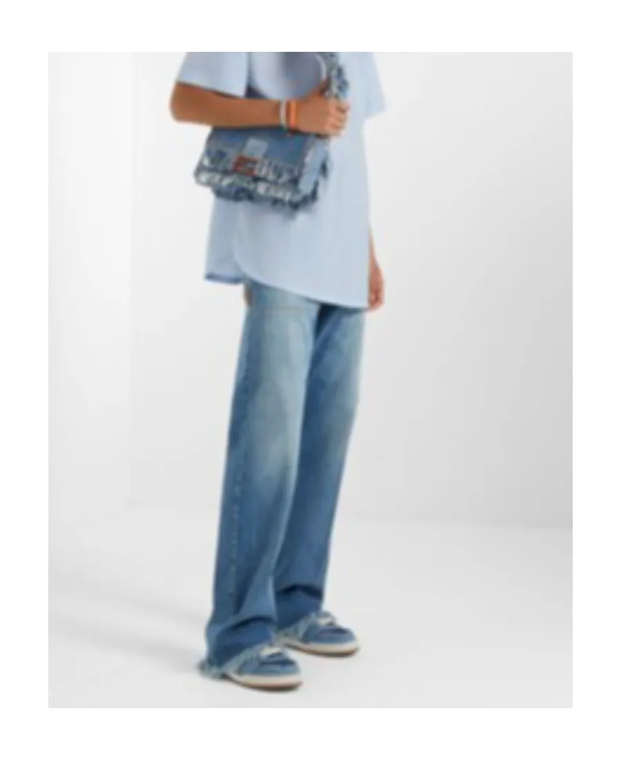 Logo-Patch Denim Jeans