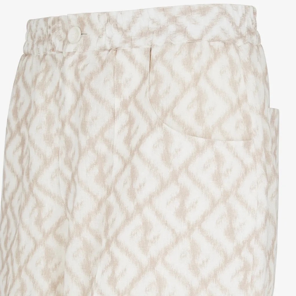 Ff Motif Printed Bermuda Shorts