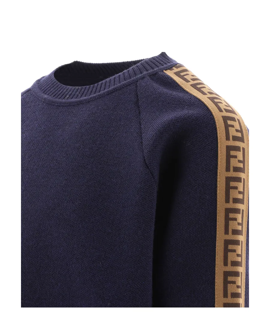 Ff Motif Knitted Jumper