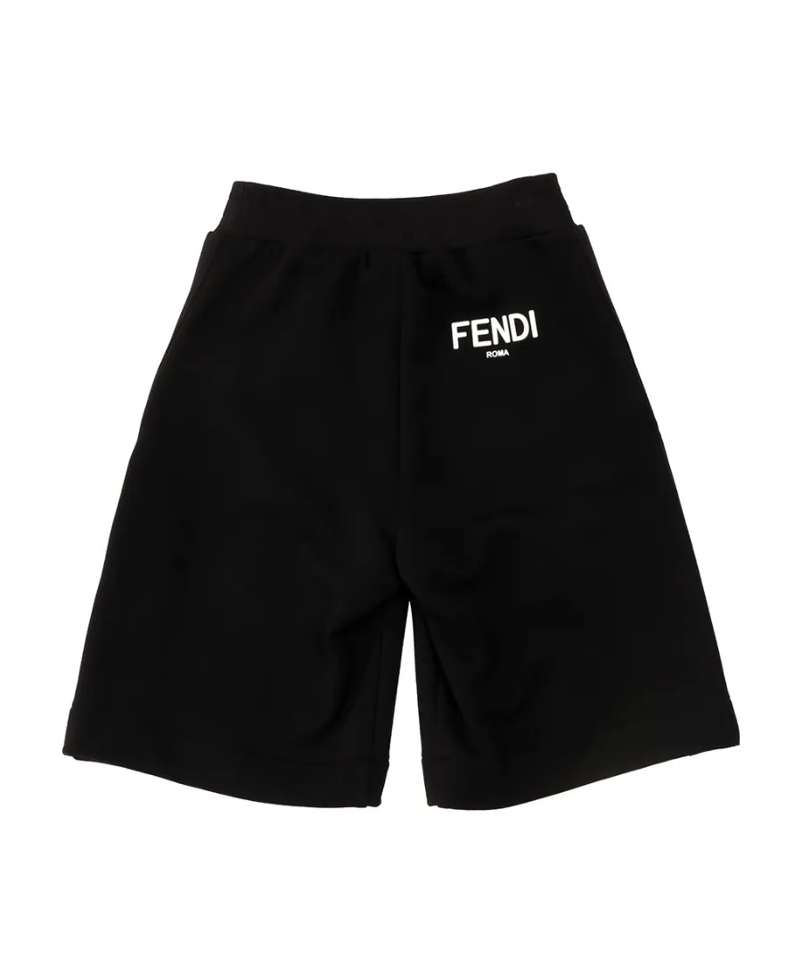 Logo Printed Bermuda Shorts