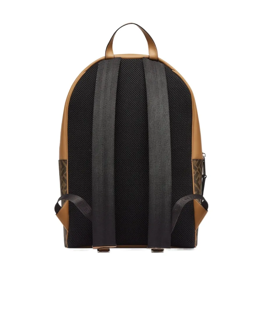 Ff Motif Zipped Backpack