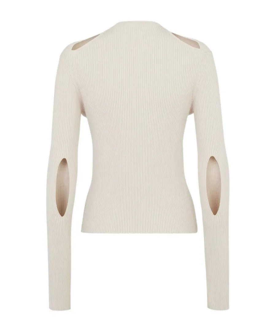 Buttoned Long-Sleeved Cardigan