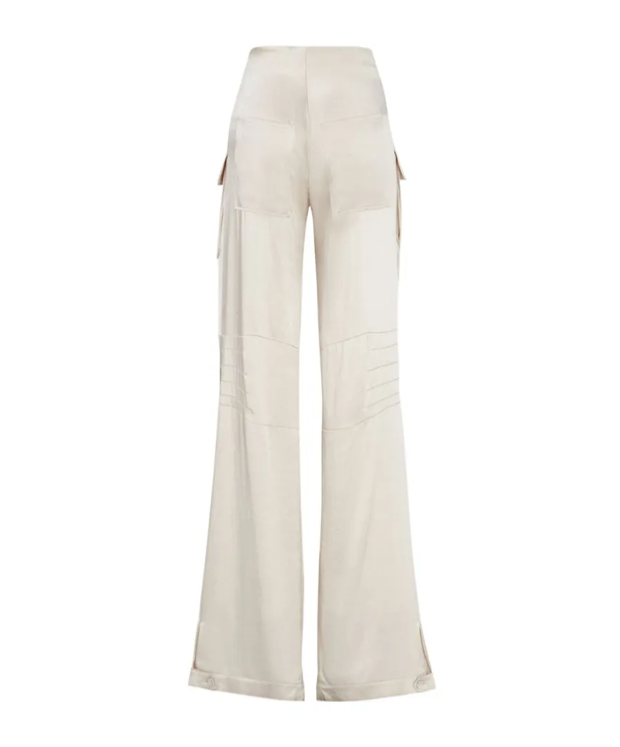 Ff Baguette Buckle Embellished Cargo Pants