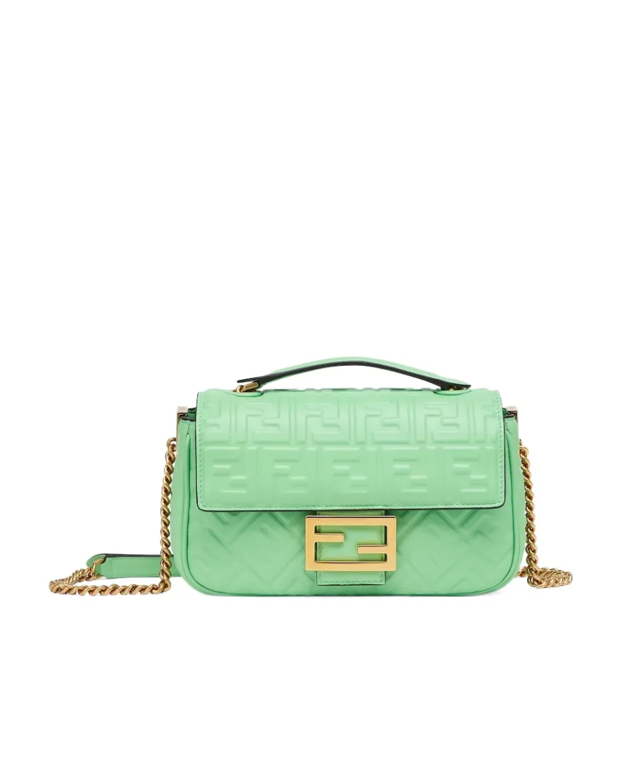 Ff Motif Chained Shoulder Bag
