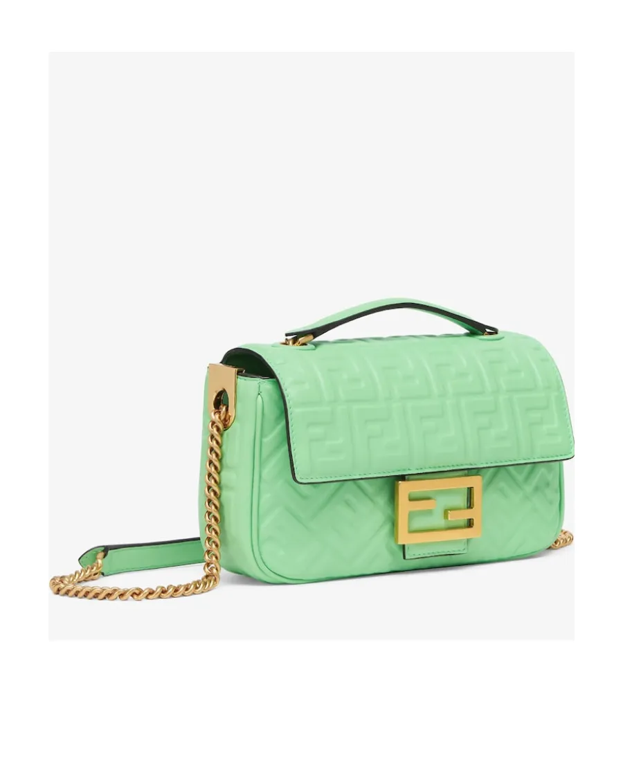 Ff Motif Chained Shoulder Bag