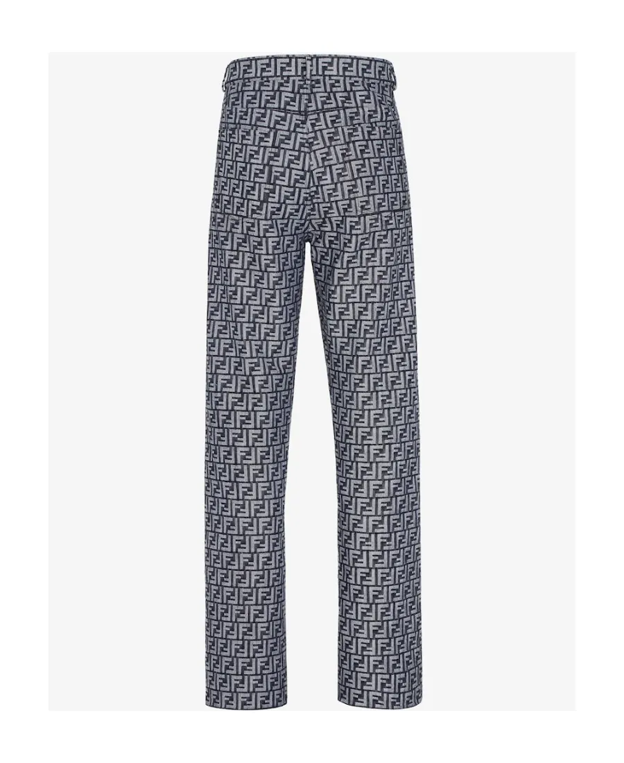 Ff-Detailed Straight Jeans