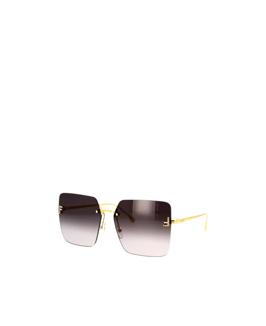 Square Frameless Sunglasses