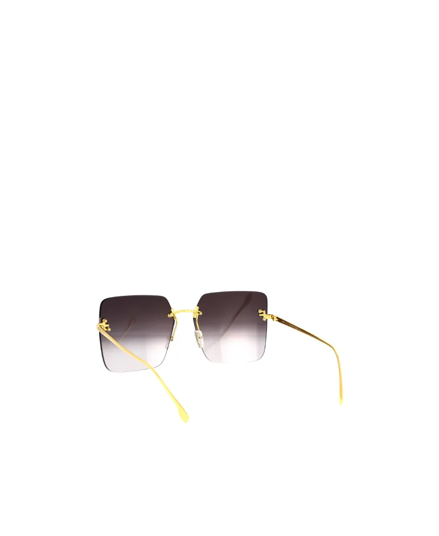 Square Frameless Sunglasses