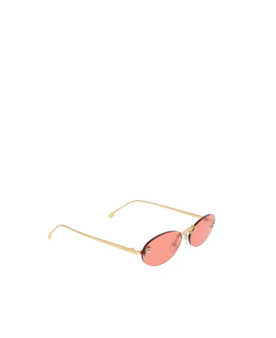 Oval Frame Sunglasses