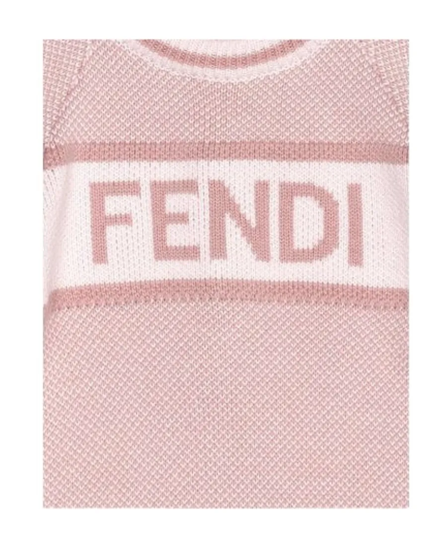 Logo-Embroidered Romper
