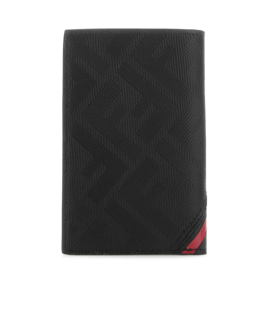Monogram Embossed Bifold Wallet