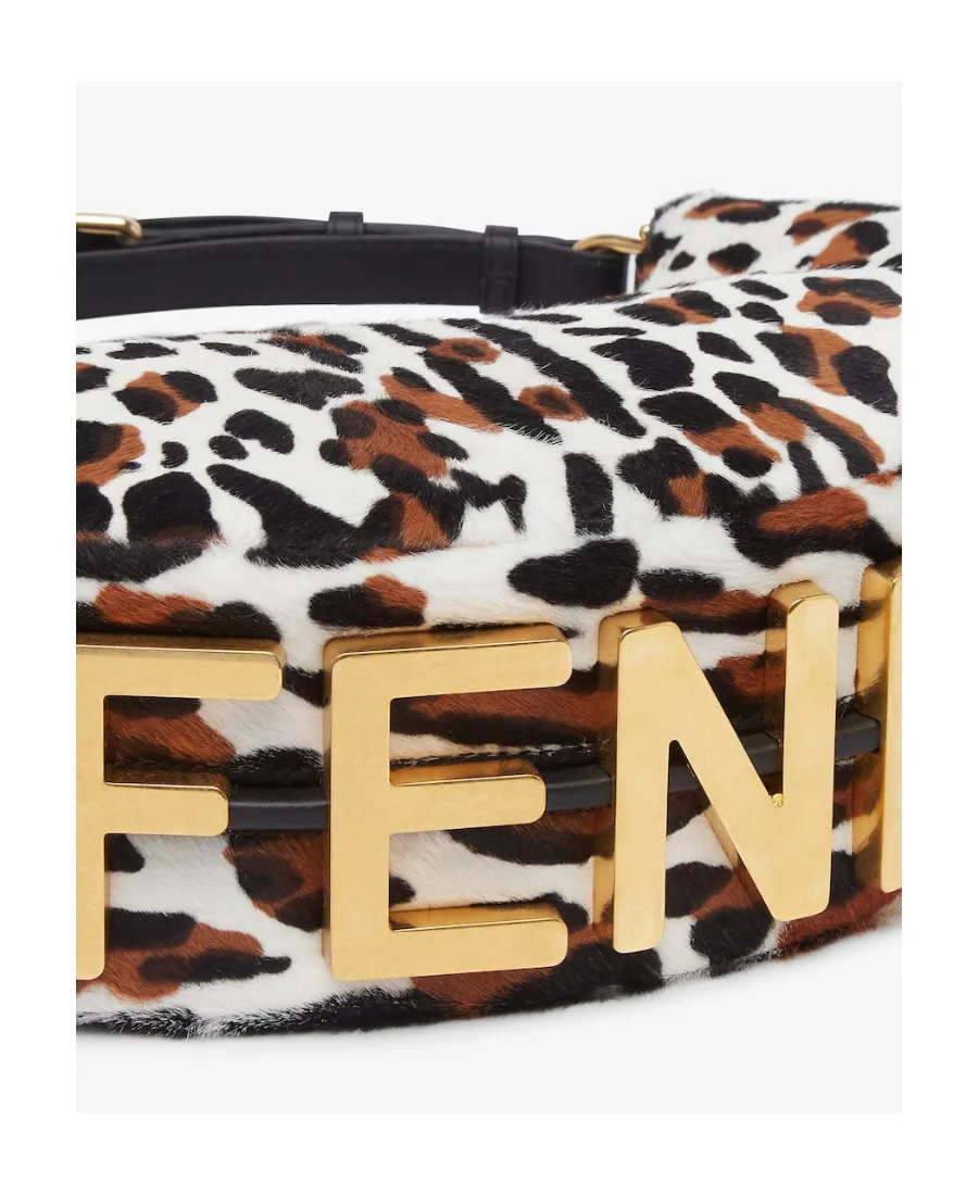 Fendigraphy Animal Printed Small Tote Bag