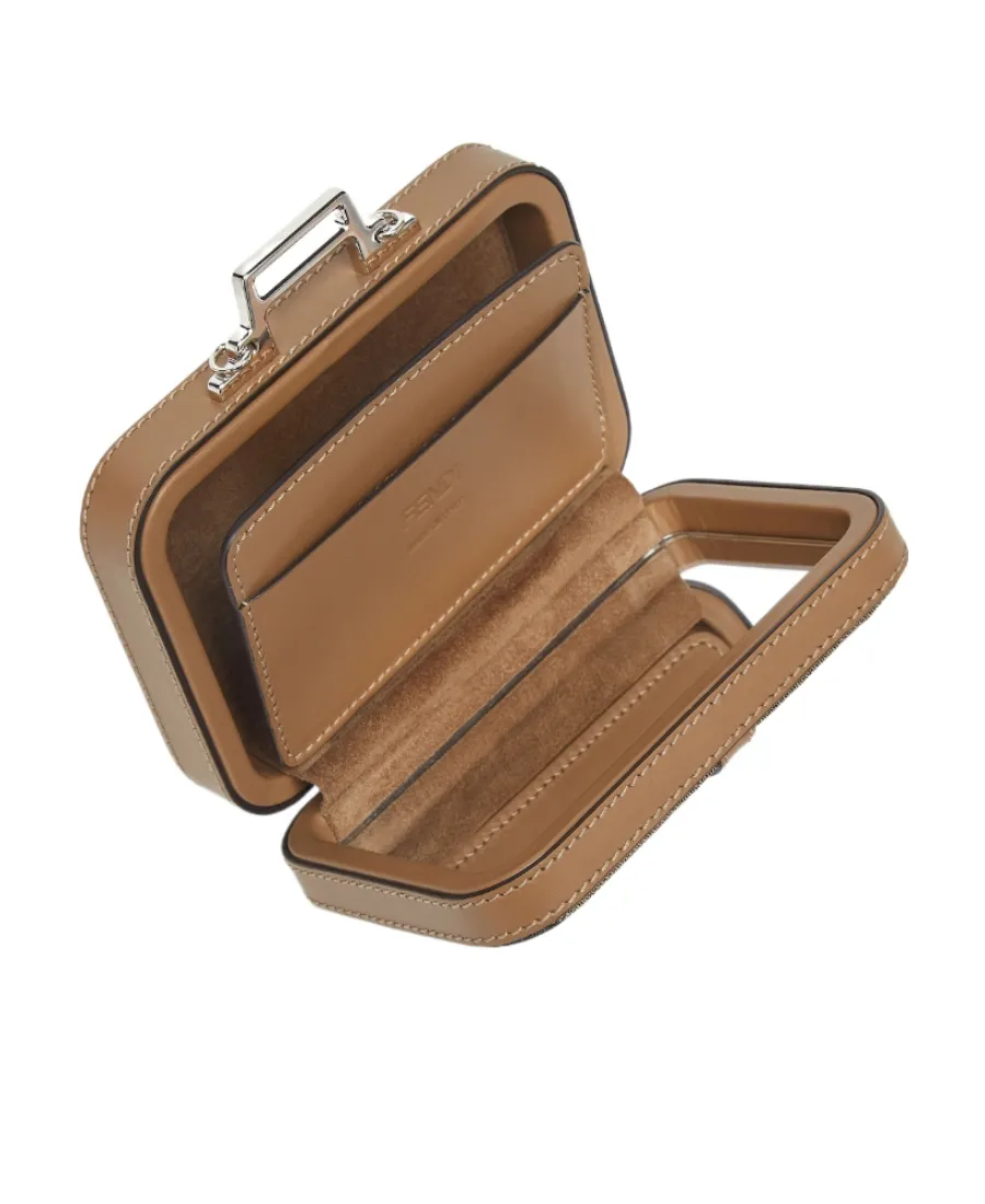 Ff Jacquard Suitcase Charm