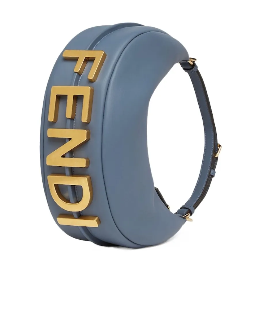 Fendigraphy Zipped Shoulder Bag