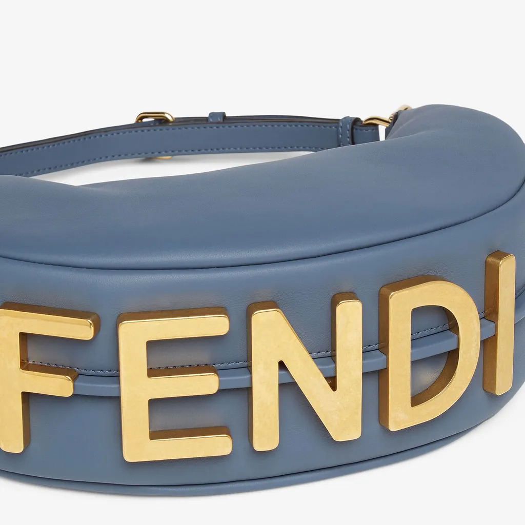 Fendigraphy Zipped Shoulder Bag