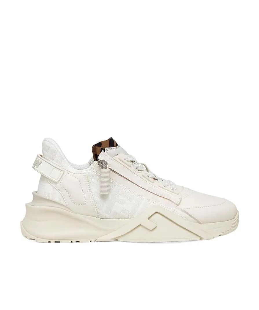 Logo-Printed Lace-Up Sneakers