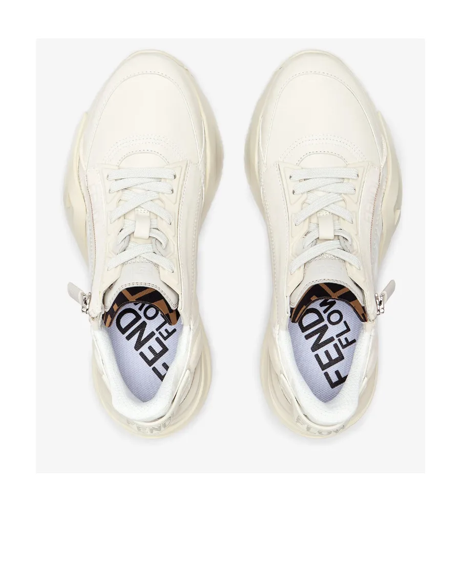 Logo-Printed Lace-Up Sneakers