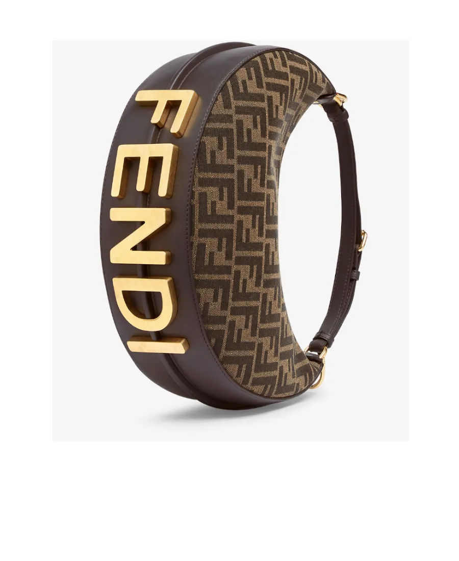 Fendigraphy Small Hobo Bag