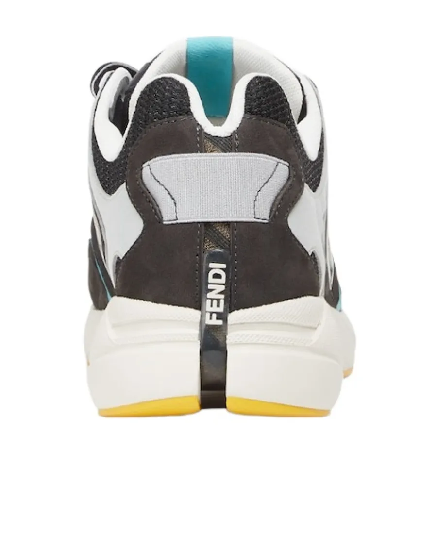 Faster Ff-Embossed Detailed Low-Top Sneakers