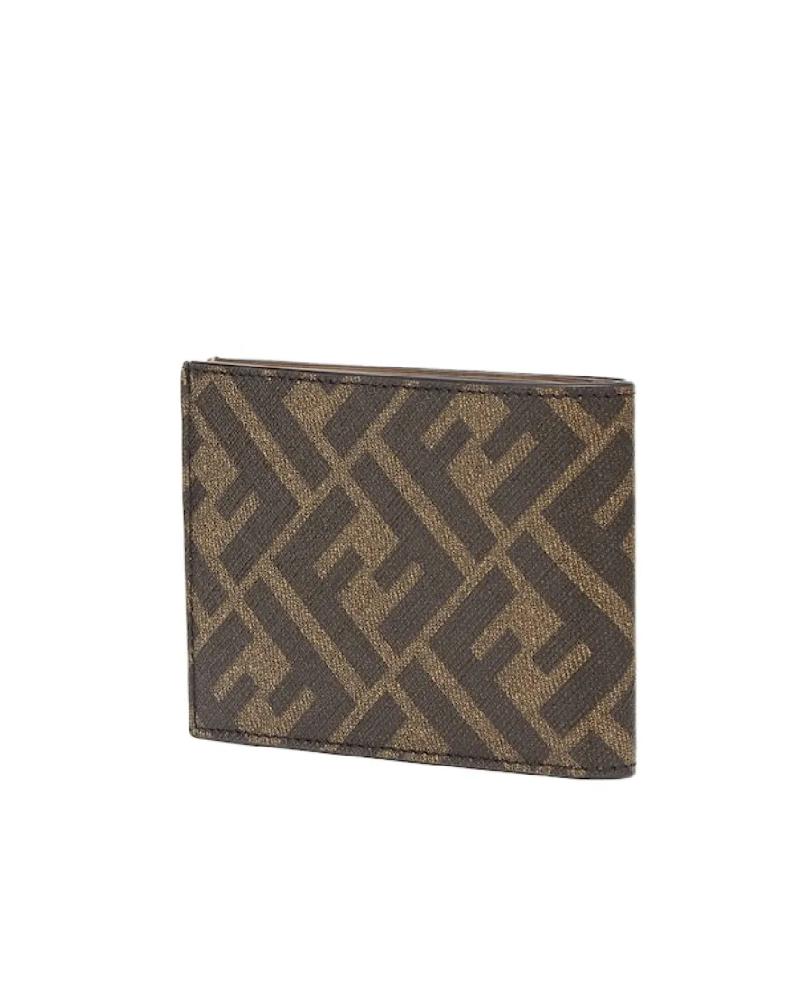 Ff Motif Bi-Fold Wallet