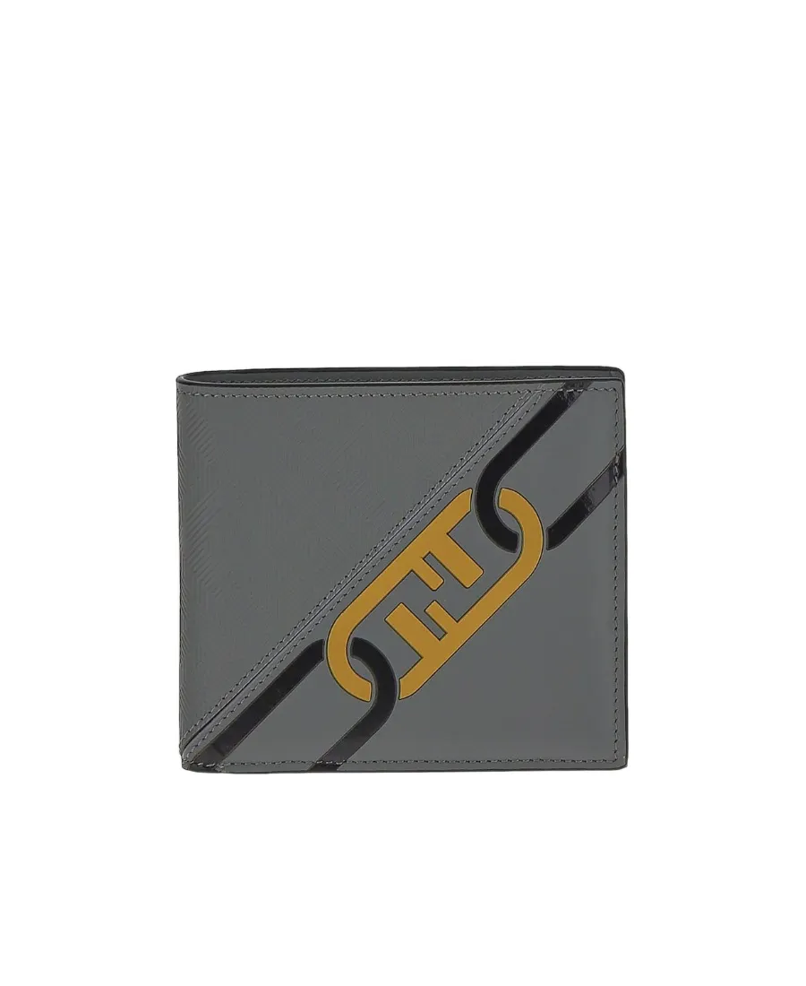 Logo-Detail Leather Wallet