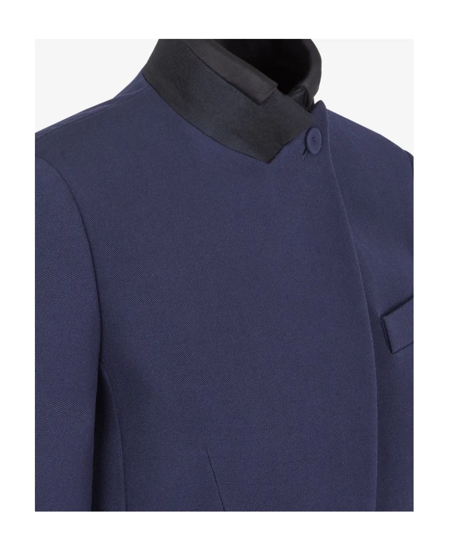 Button-Up Cropped Jacket