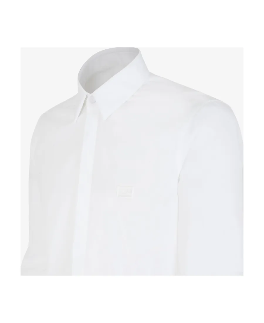 Long-Sleeve Cotton Shirt