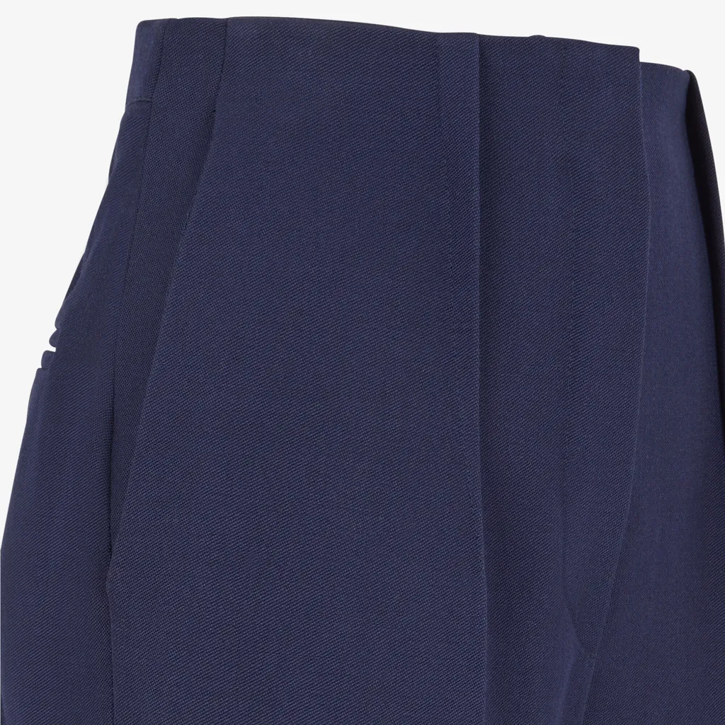 Pleat Detailed Slim Fit Trousers