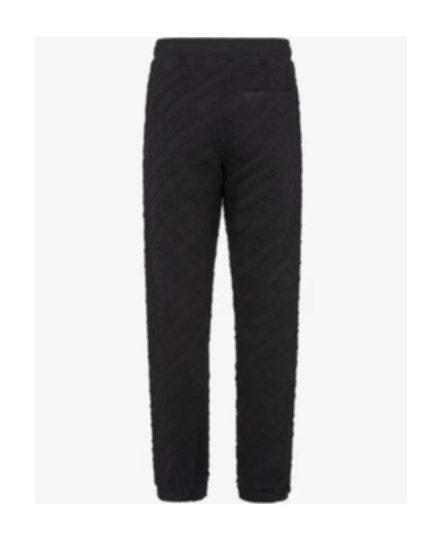 O'lock Oversized Diagonal Motif Trackpants
