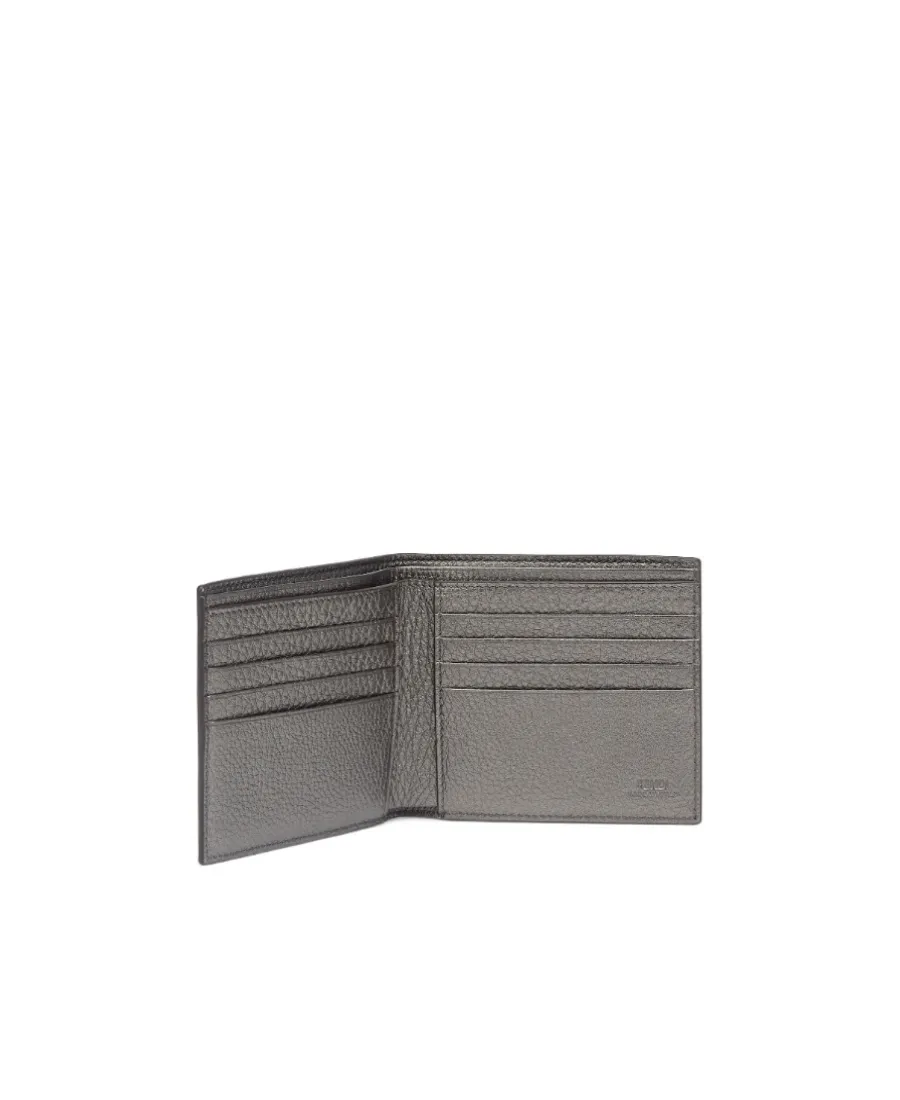 Logo Plaque Bifold Wallet