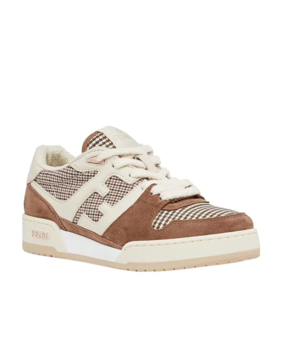 Brown Suede Low-Tops