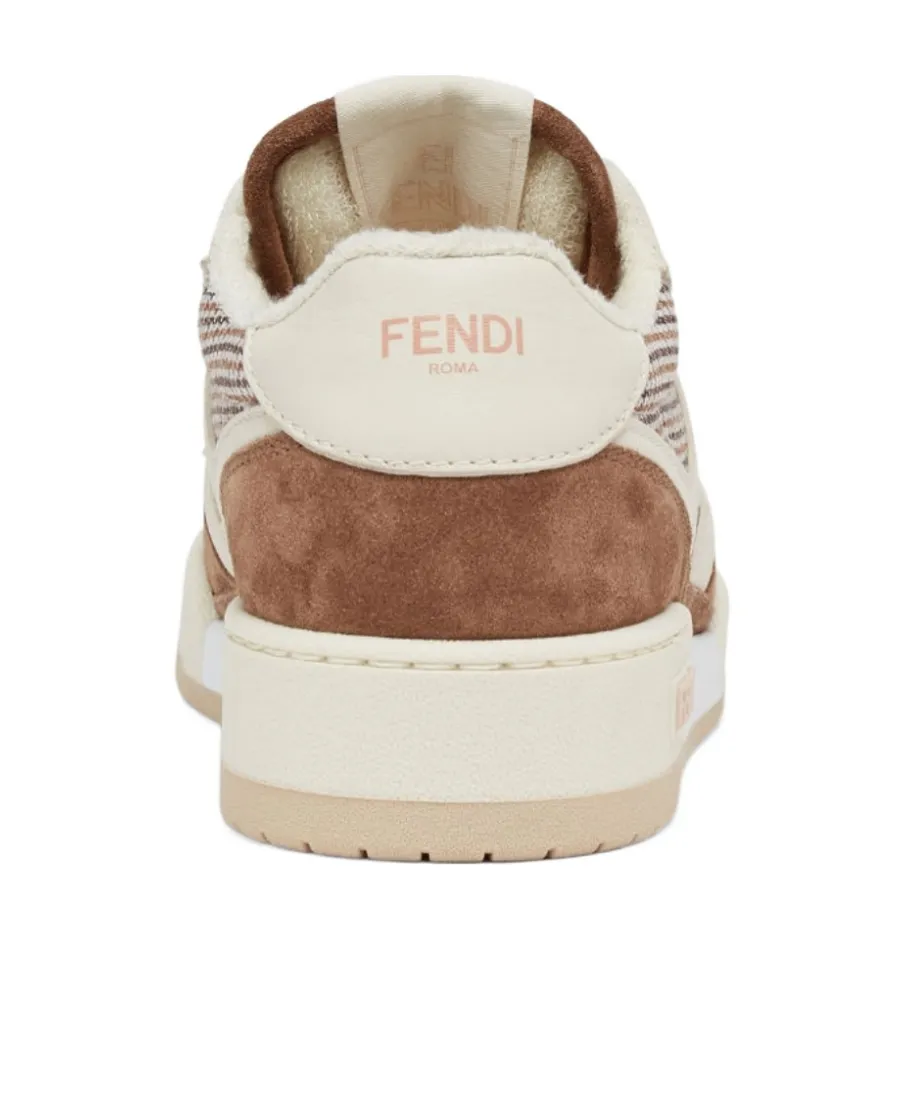 Brown Suede Low-Tops